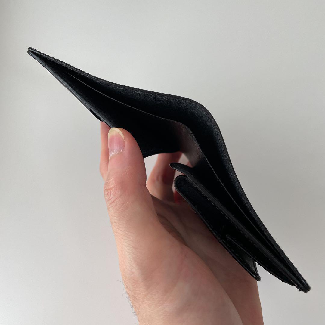 スロウ SLOW 二つ折り財布 ハービー ミニウォレット ブラック