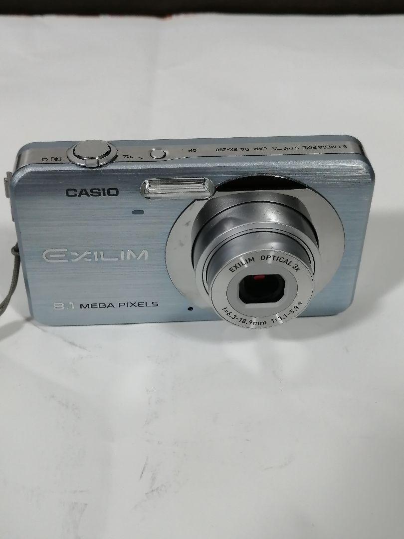 CASIO カシオ EXILIM EX-Z80 デジタルカメラ コンデジ ブルー