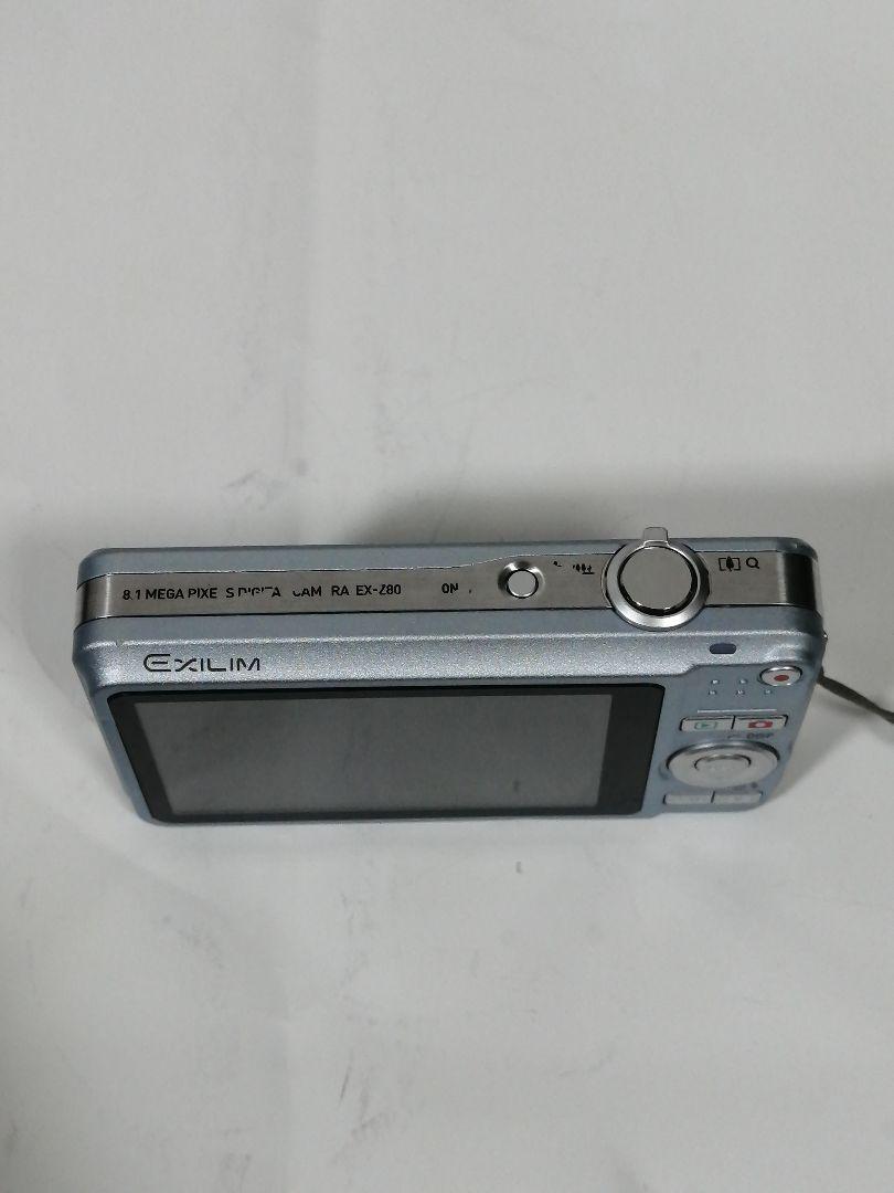 CASIO カシオ EXILIM EX-Z80 デジタルカメラ コンデジ ブルー