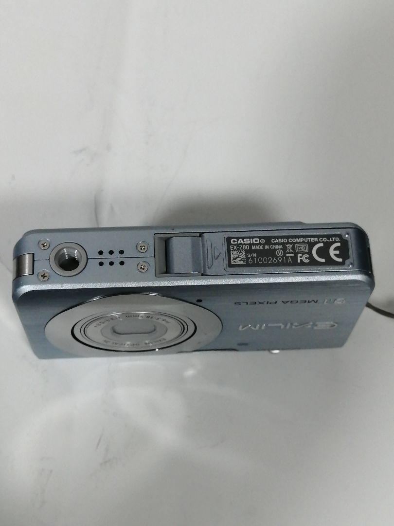 CASIO カシオ EXILIM EX-Z80 デジタルカメラ コンデジ ブルー
