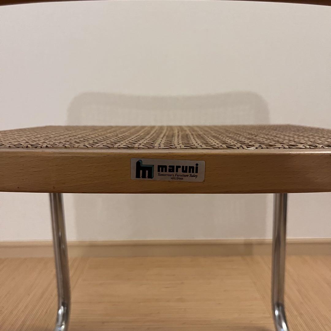 美品 80sマルニ木工 チェスカチェア ビンテージ ダイニング