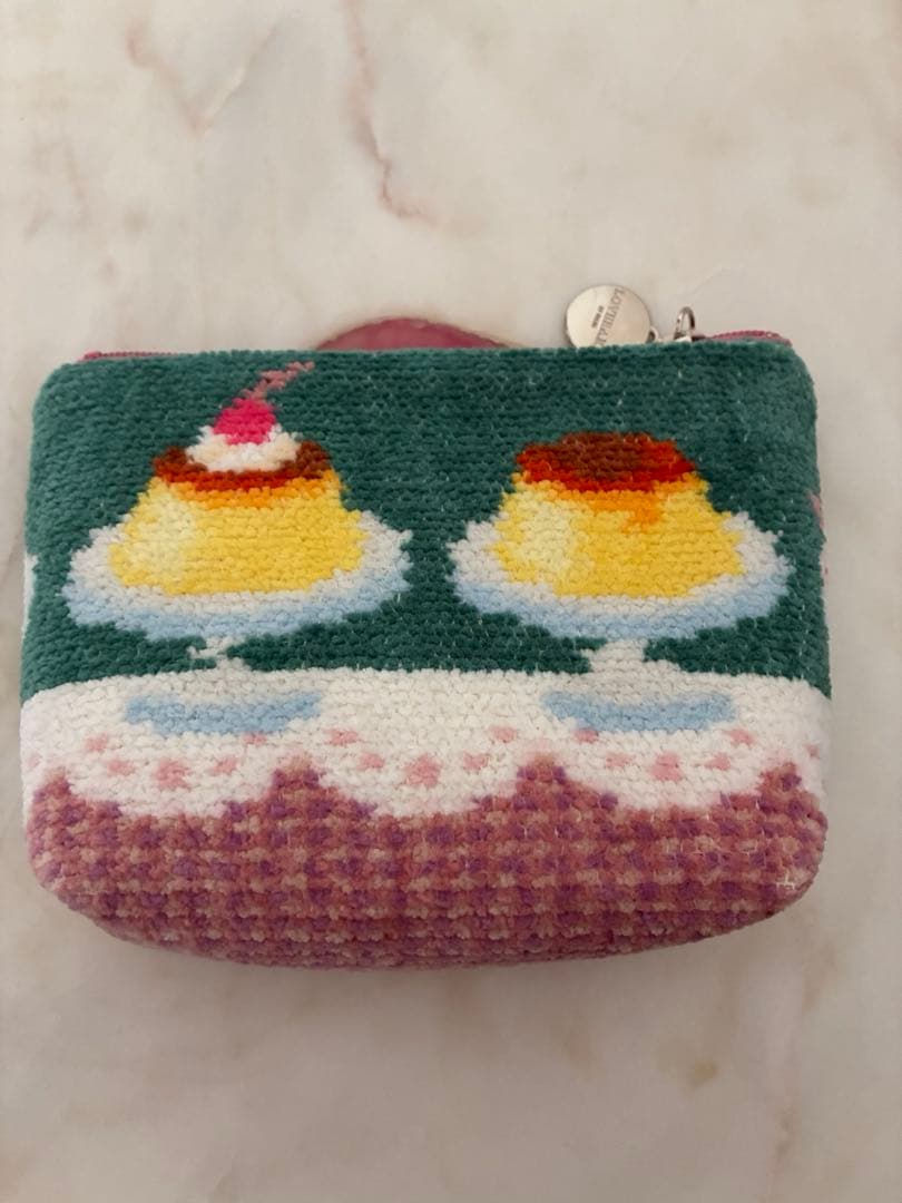 ラブラリー　プリン　プディング　ポーチ小