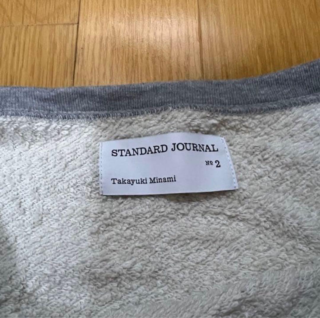 SJスタンダードジャーナルminami sweat (グラフペーパー)L SJスタンダードジャーナルminami sweat (グラフペーパー)L