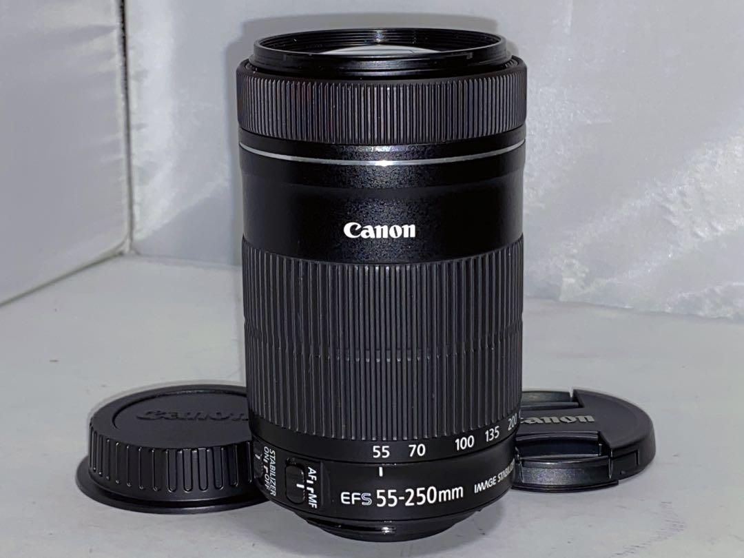 ソニーCanon EF-S 55-250mm f4-5.6 IS STM 望遠レンズ