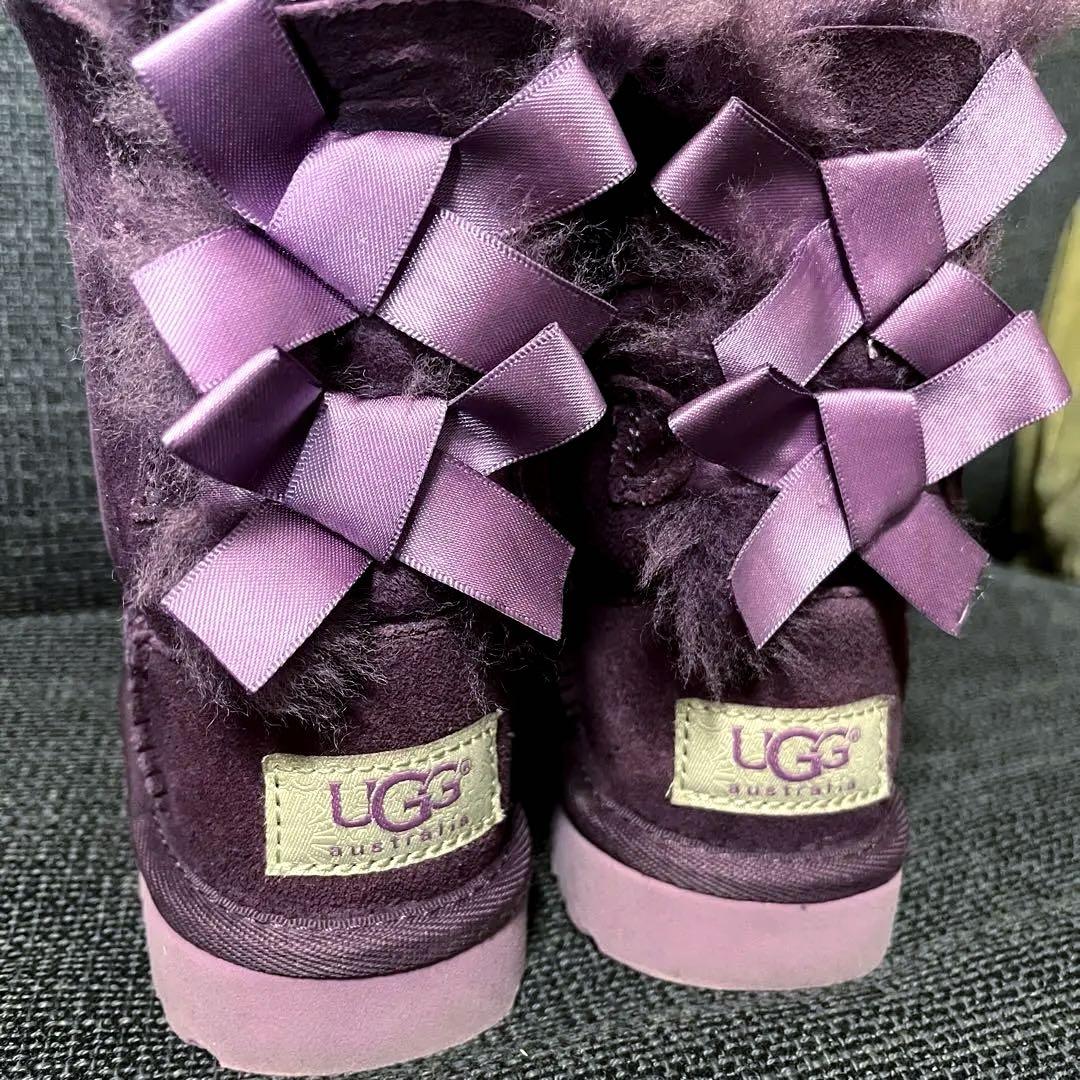 新品⭐︎UGG パープル ムートンブーツ