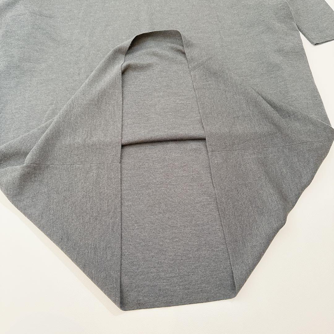 Curensology ラナボクシーニットワンピース グレー ロング丈 - メルカリ