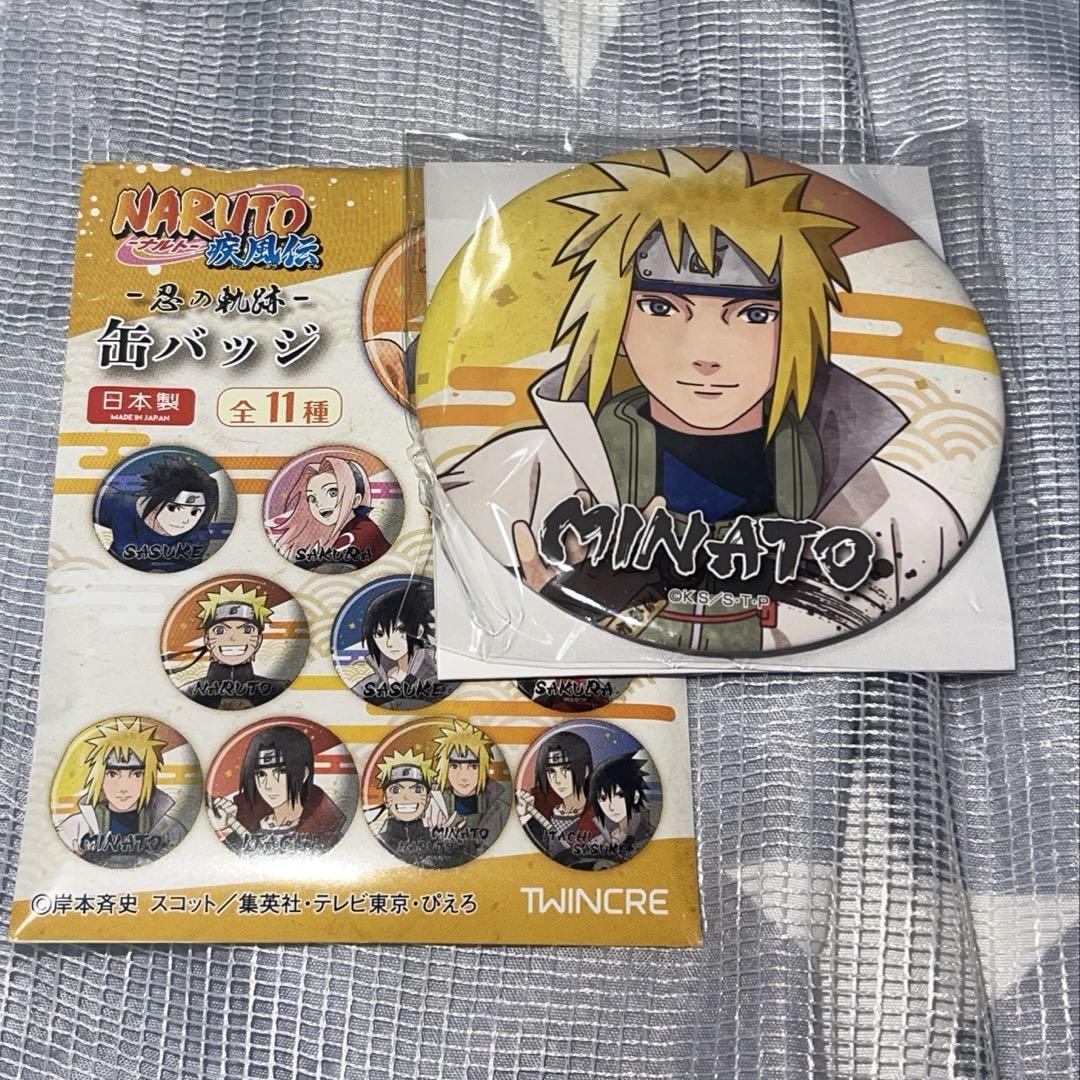 NARUTO疾風伝 缶バッジ 波風ミナト - メルカリ