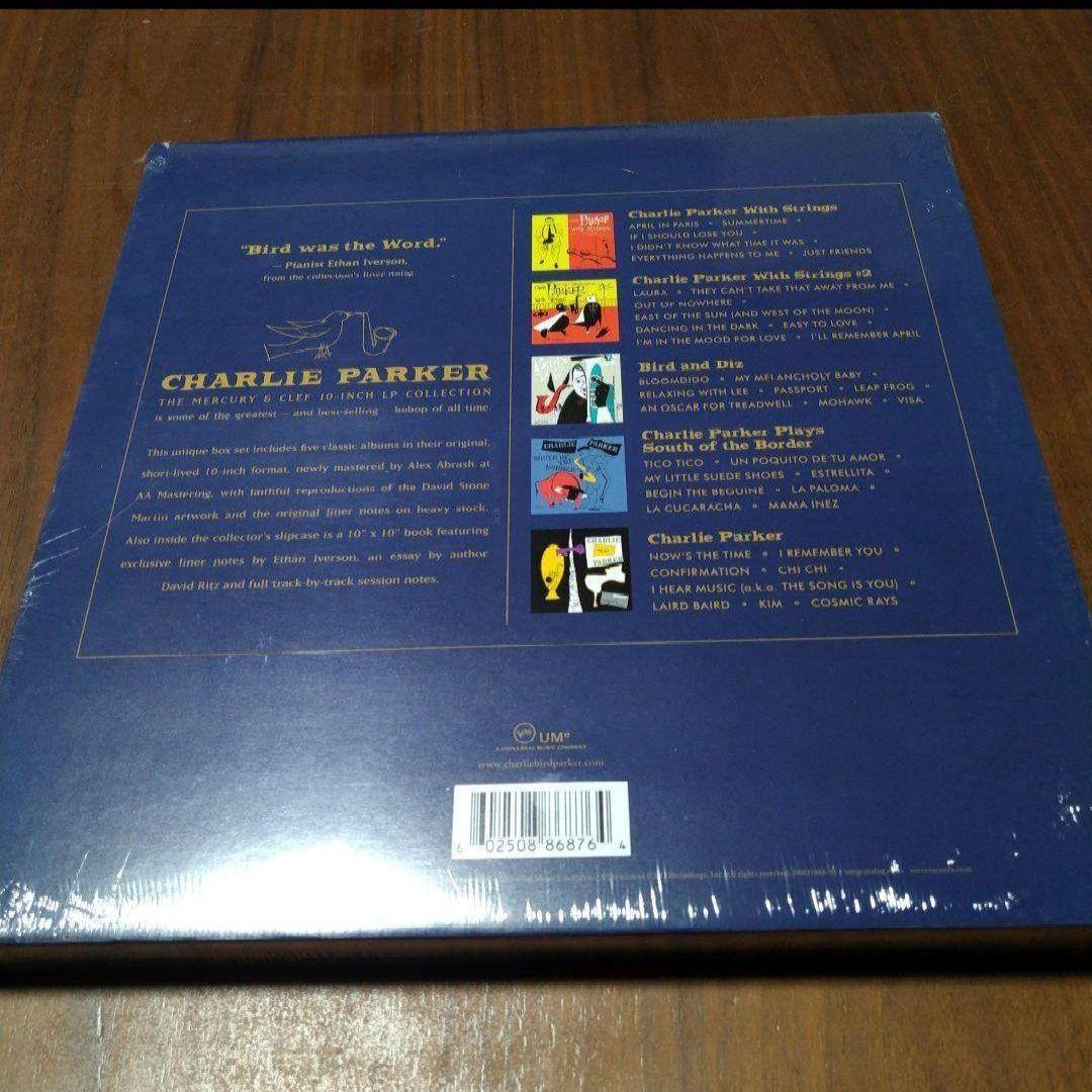 ★廃盤　チャーリー・パーカー　マーキュリー&クレフ　10インチLPコレクション