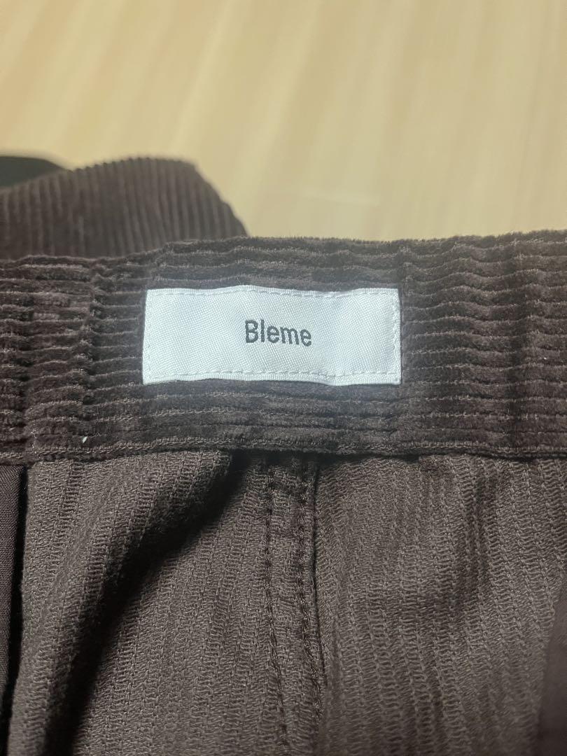 【大人気】Bleme ブラウン　コーデュロイパンツ L
