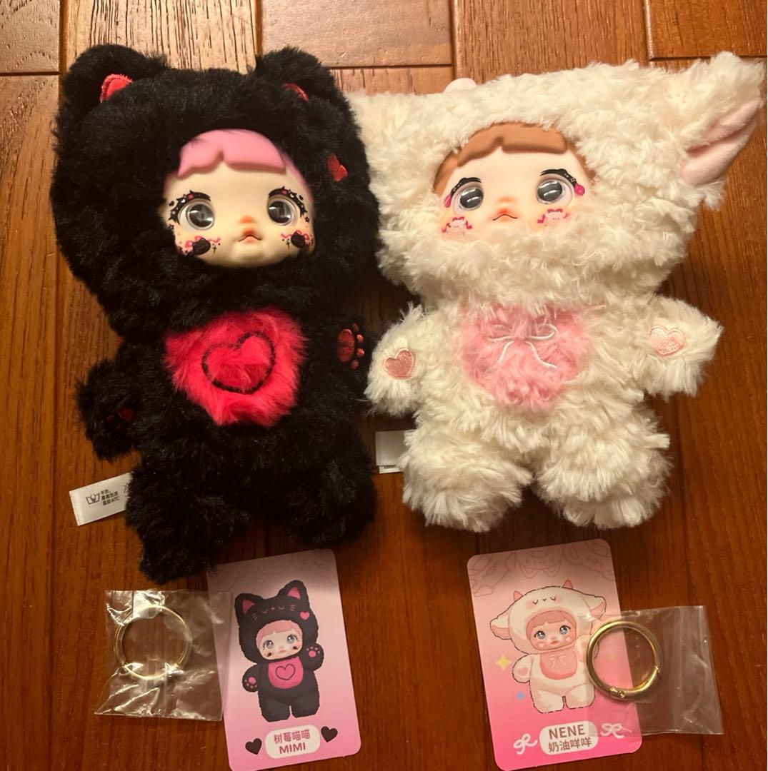 Nommi ぬいぐるみ MIMI NENE 人気2セット目立った傷や汚れなし