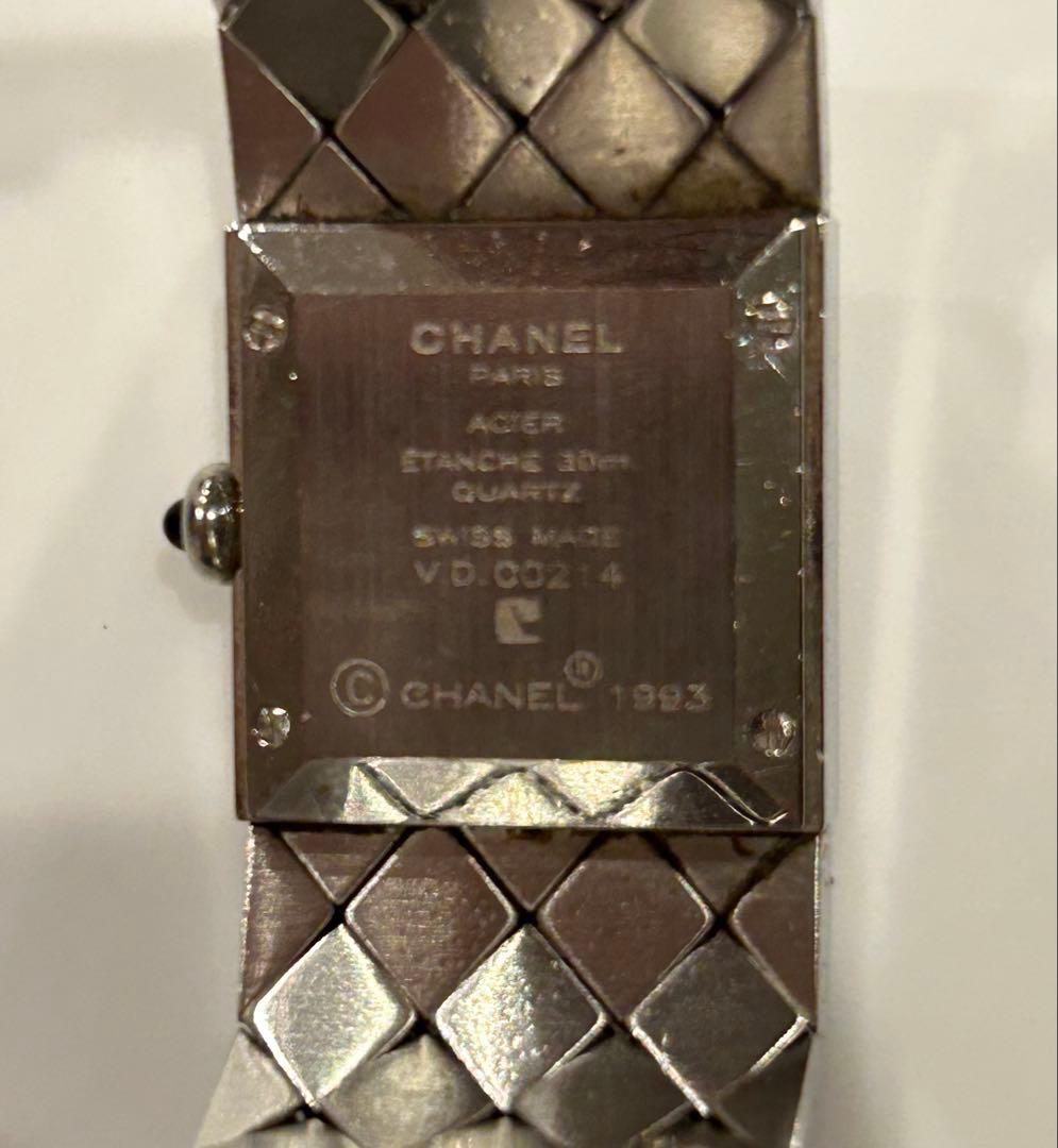 CHANEL シャネル マトラッセ腕時計【電池交換済み 稼働確認】 - メルカリ
