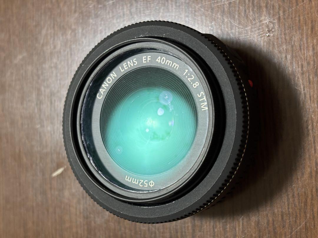 Canon EF 40mm F2.8 STM 動作確認済み フィルター固着