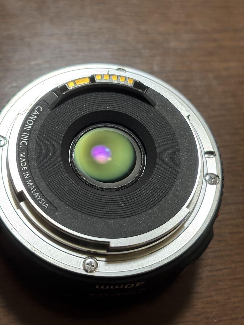Canon EF 40mm F2.8 STM 動作確認済み フィルター固着