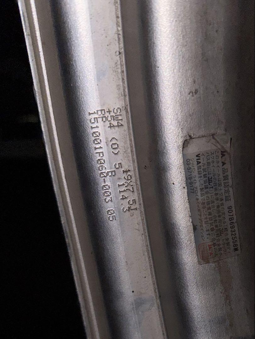 ワーク シュバート 19インチ FALKEN タイヤ ホイール 4本セット