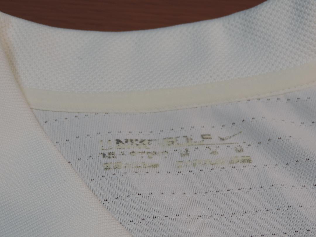 Nike ホワイト ポロシャツMサイズ　ライダーカップ2008バルハラ　414A