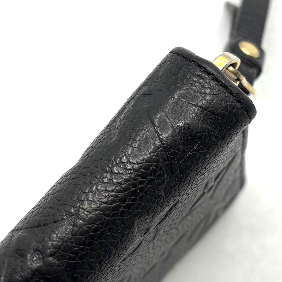 【極美品】ルイヴィトン　アンプラント　ジッピーウォレット ブラック　黒　長財布