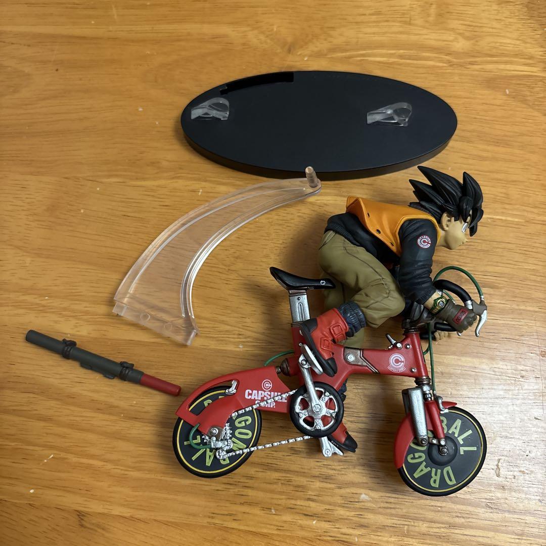 美品　デスクトップリアルマッコイ ドラゴンボールZ 孫悟空 ver2.5 自転車