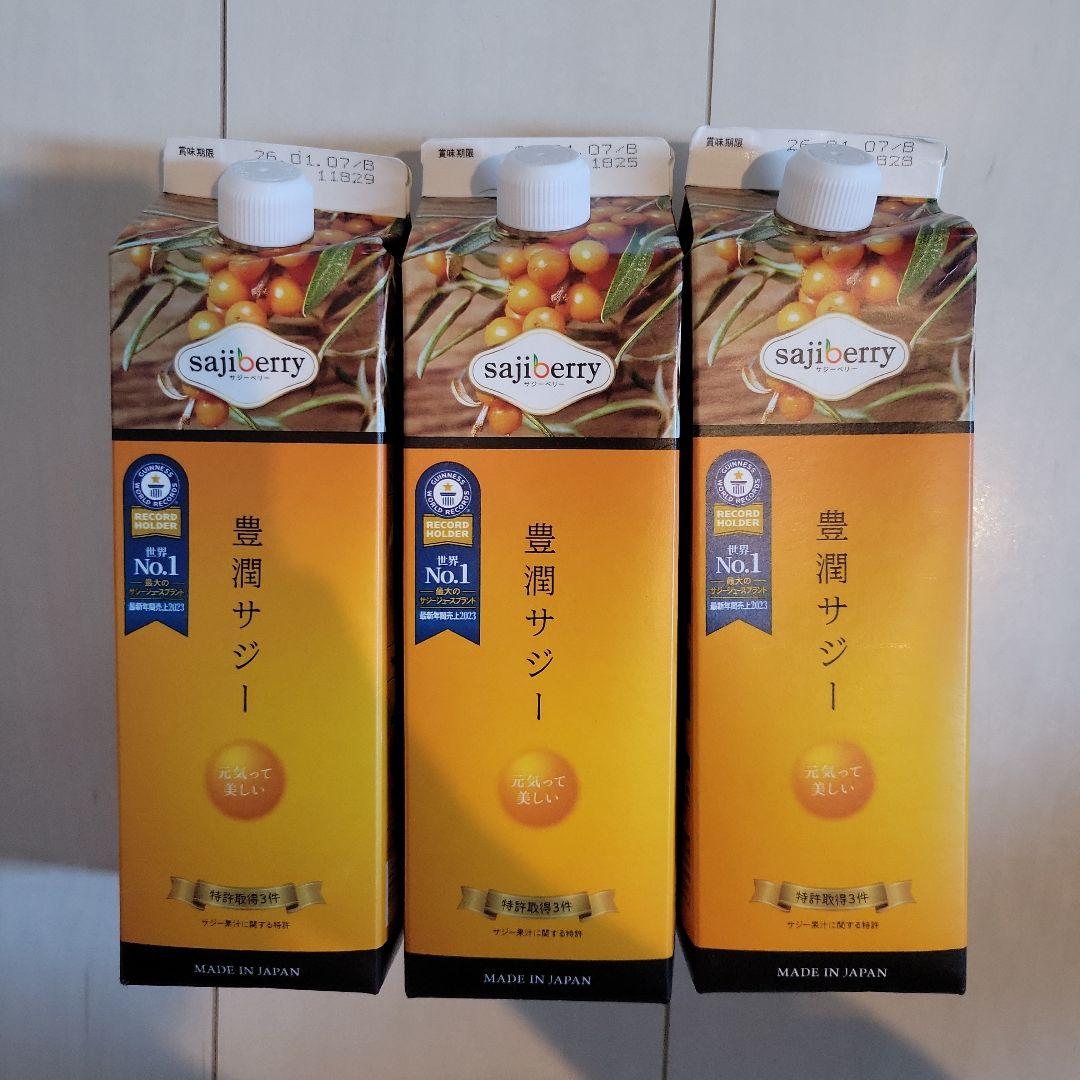 Finess - 豊潤サジー1000ml3本と300ml2本セット Amazon.co.jp: 豊潤サジー 1000ml サジージュース【紙パック