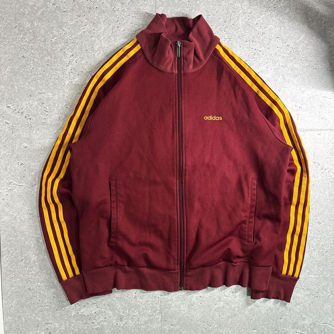 【希少】adidas 00sトラックジャケット ファイヤーバード エンジ L