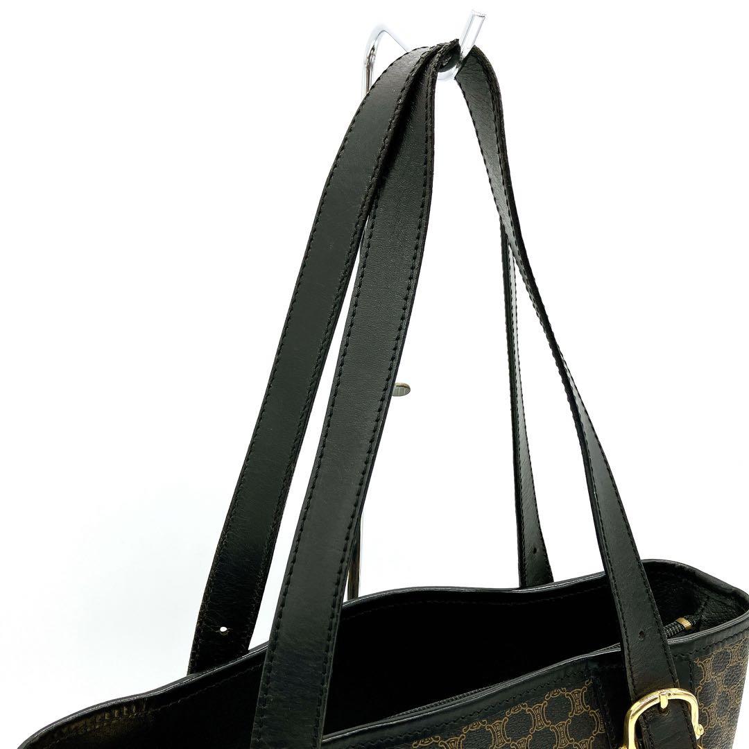 【公式サイト】正規ブランド品通販 CELINE】ハンドバッグ バケツ型 ゴールド ブラックマカダム柄 バッグ