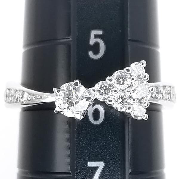 フェスタリア Wish upon a star ダイヤ リング 0.104ct