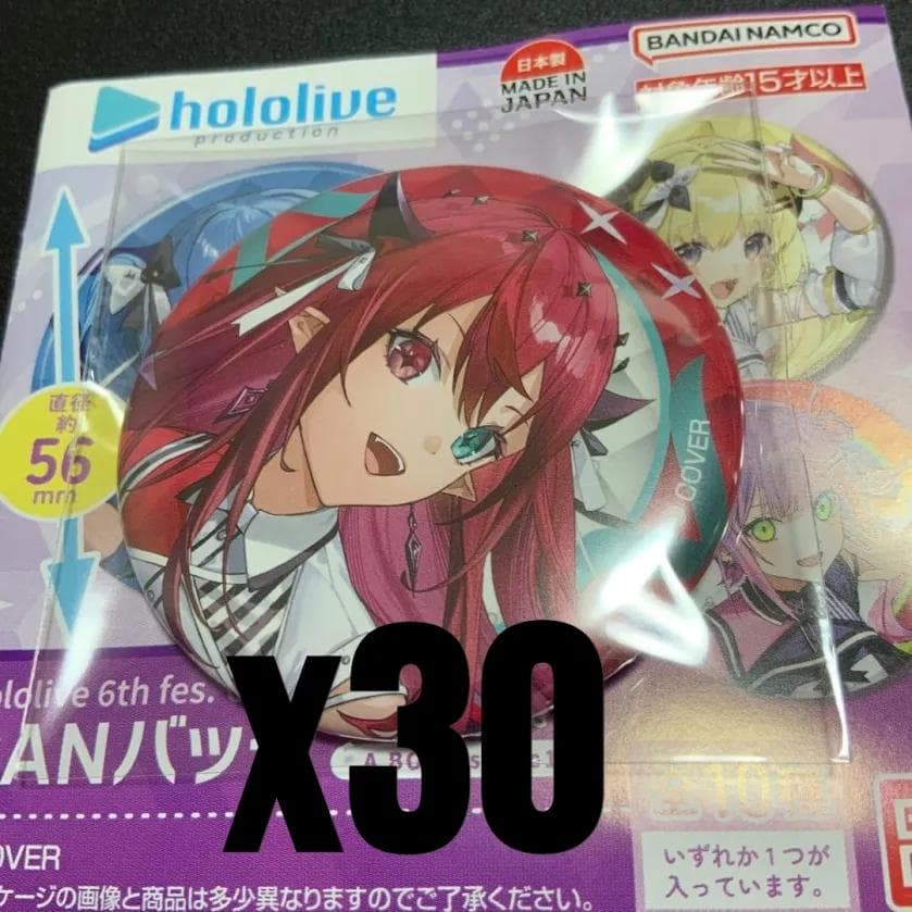 hololive 6th fes 缶バッジ IRyS