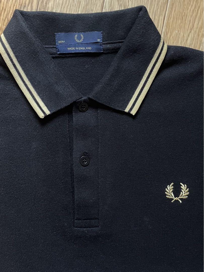 FRED PERRY フレッドペリー ポロシャツ 英国製 半袖 メンズ M12