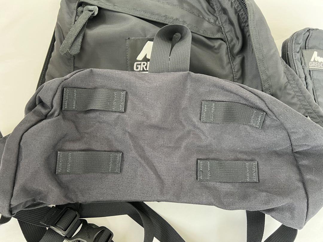 GREGORY デイパック　銀タグ　26L パデットケース付き　ブラック