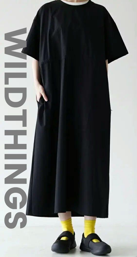 ワイルドシングス WILDTHINGS レディース ブラックワンピース