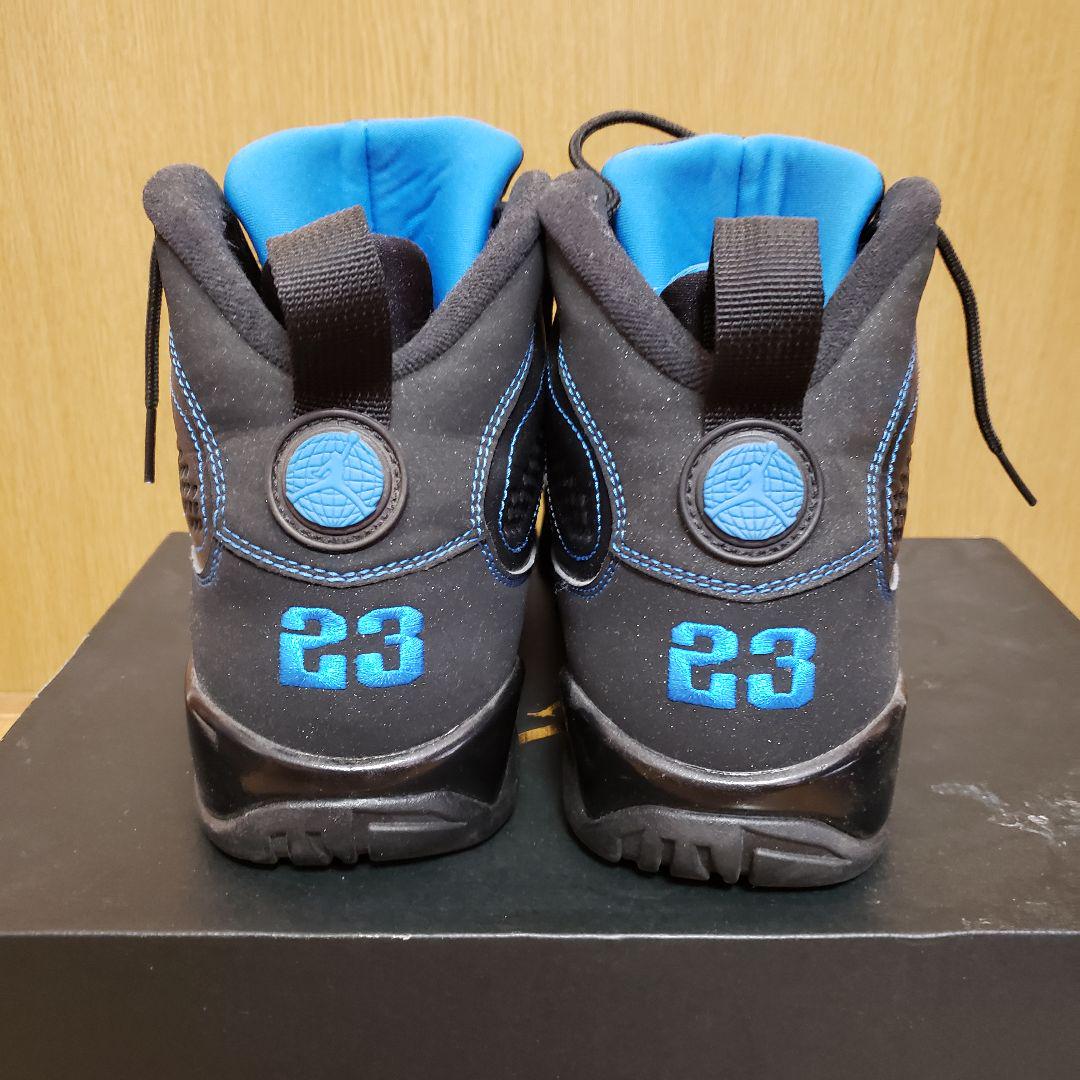 nike air jordan 9 black bottom us8,5