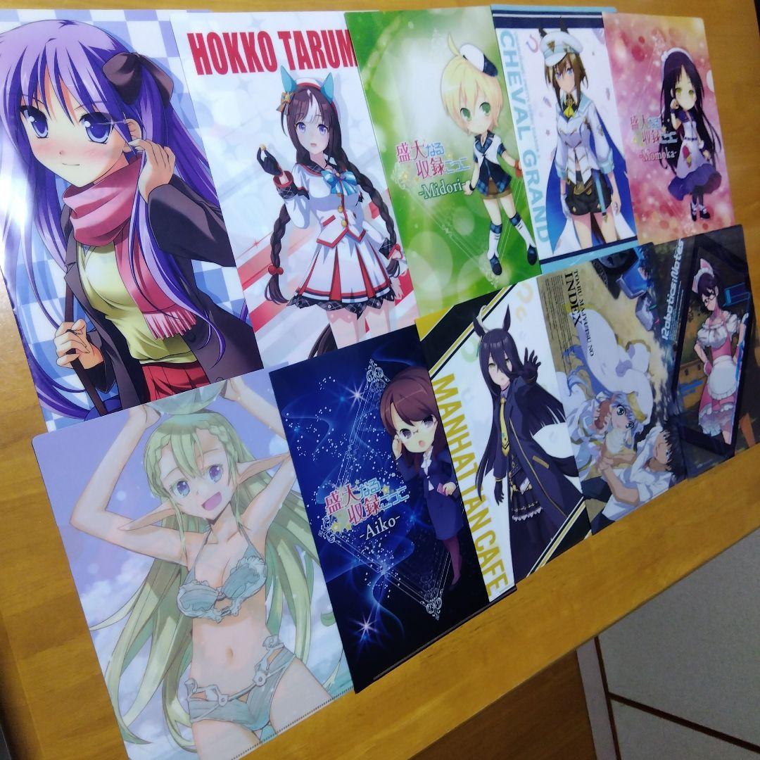 A4クリアファイル まとめ売り 大量 美少女 萌え A4クリアファイル まとめ売り 大量 美少女 萌え - メルカリ