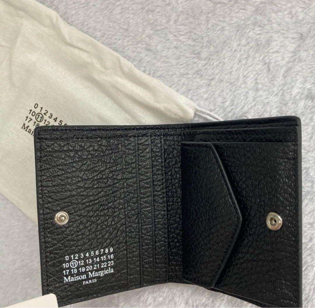 Maison Margiela 二つ折り財布 ブラック