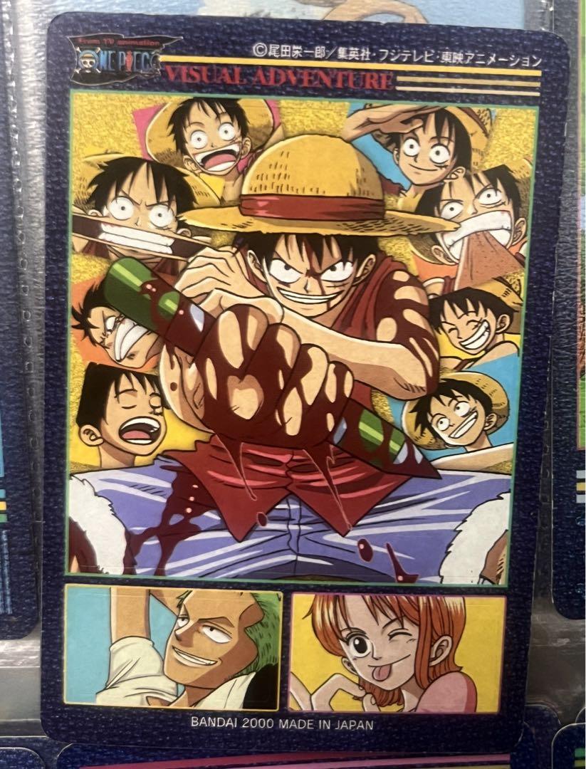 ワンピース カードダス ビジュアル アドベンチャー　レア ONE PIECE