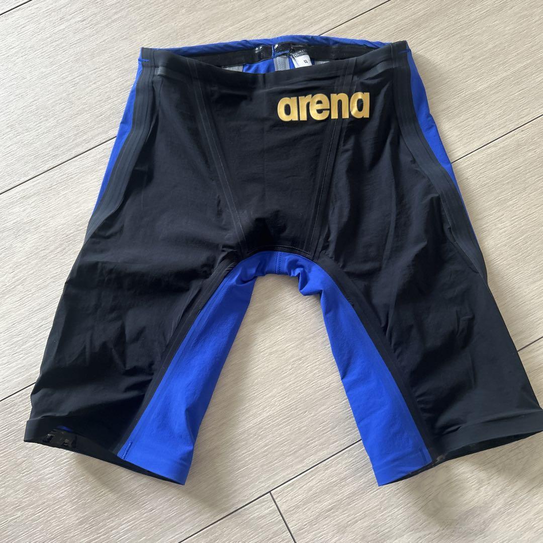 arena AQUAFORCE X CP 競泳水着 ブラック/ブルー