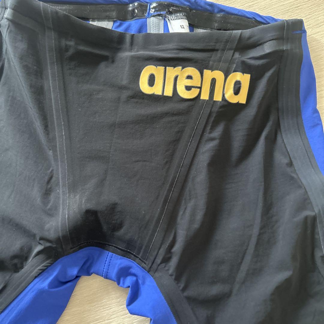 arena AQUAFORCE X CP 競泳水着 ブラック/ブルー