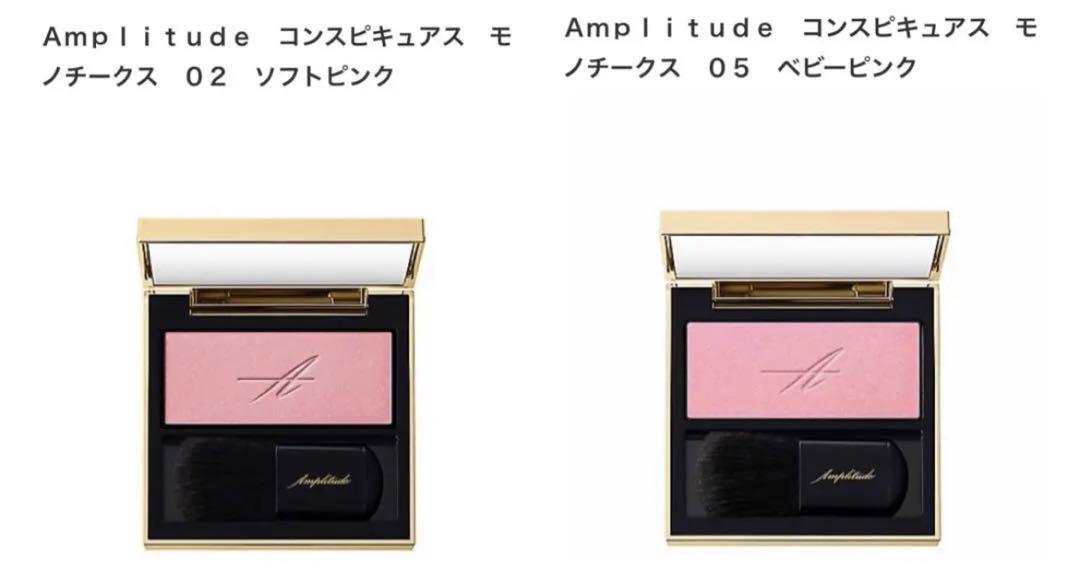 アンプリチュード コンスピキュアス モノチークス 02 • 05 2点セット 柔らかな質感の 12479円