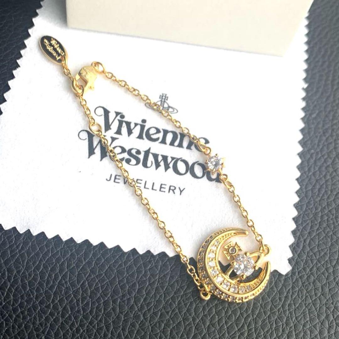 格安saleスタ DORINA メルカリ - Westwood Vivienne ブレスレット MOON アクセサリー