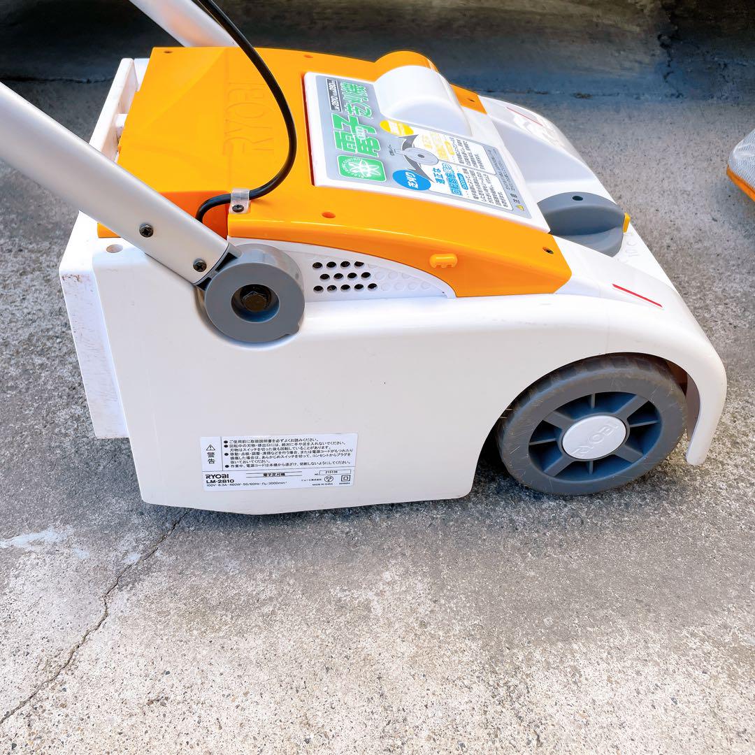 電子芝刈り機　RYOBI LM-2810 リール刃　根切り刃