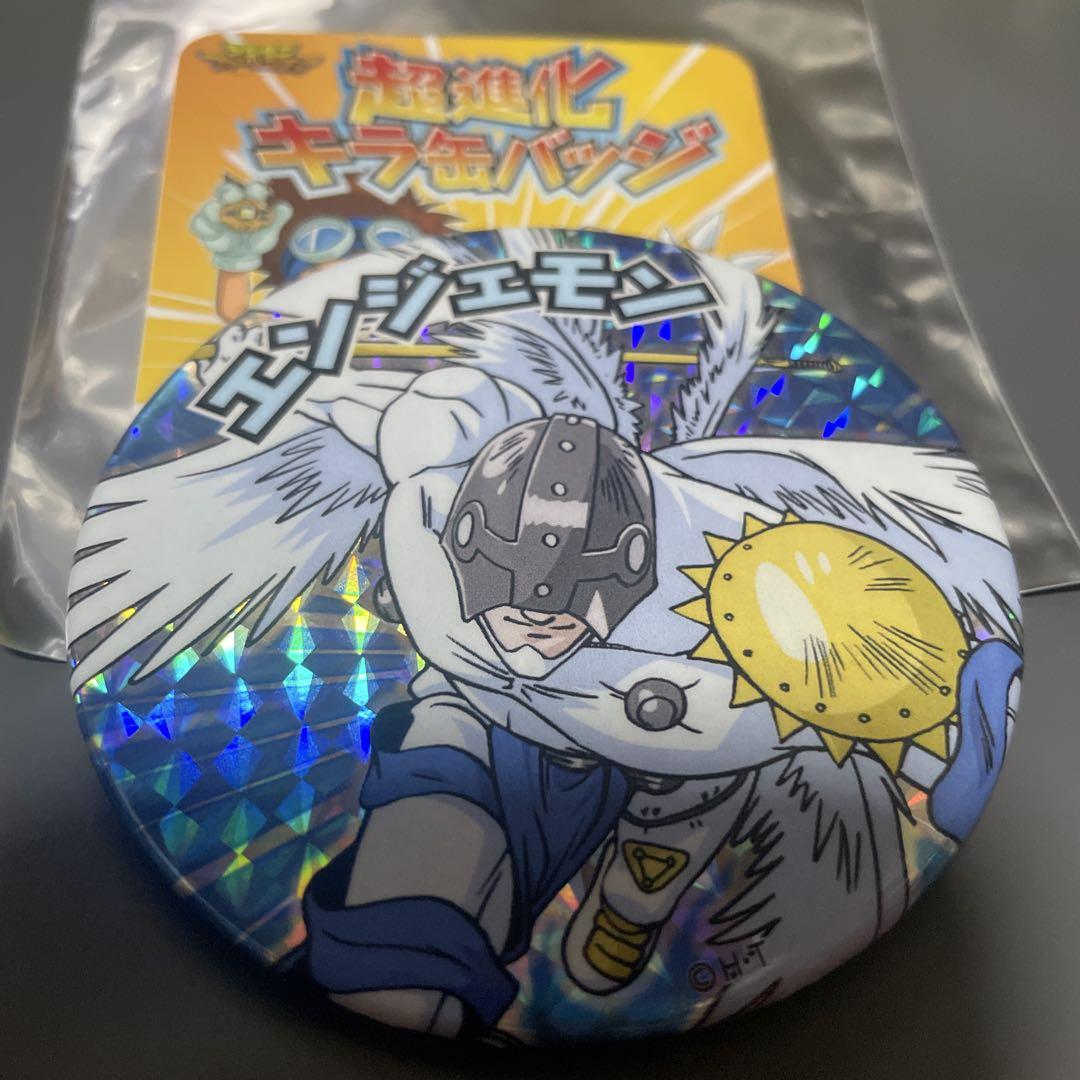 デジモン エンジェモン キラ缶バッジ - メルカリ
