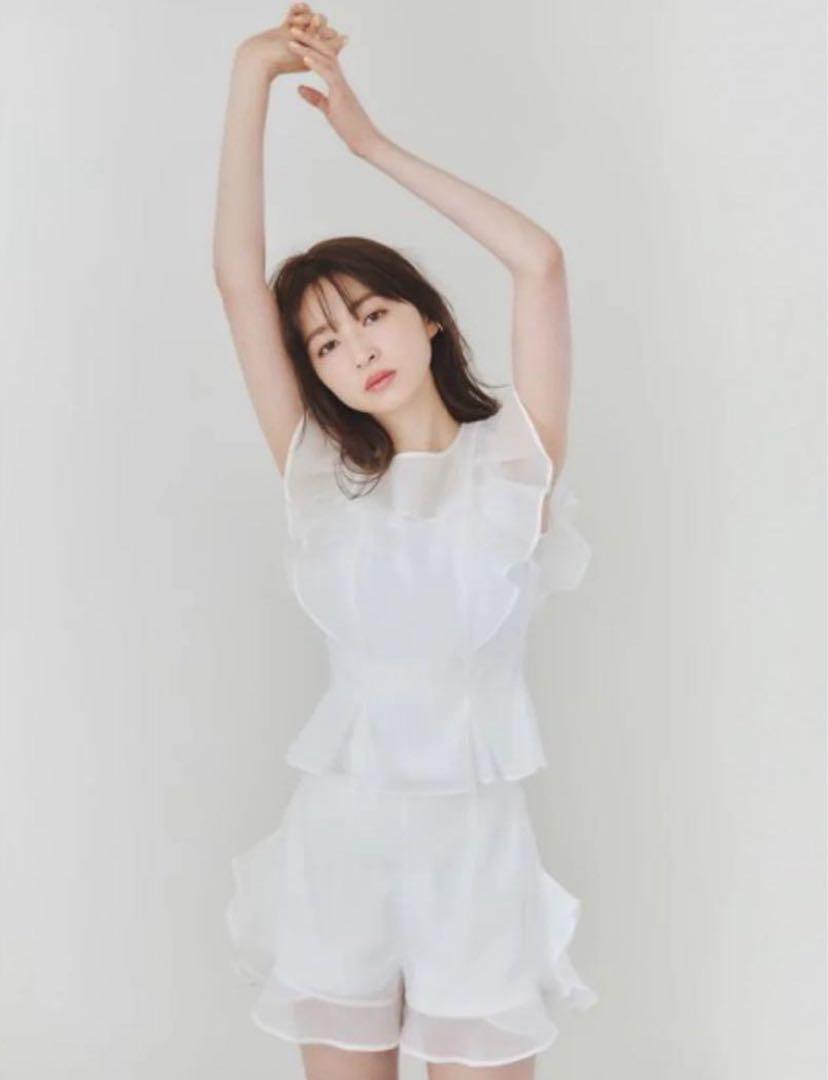 【新品未開封】WEB限定 SNIDEL オーガンフリル スカショーパン