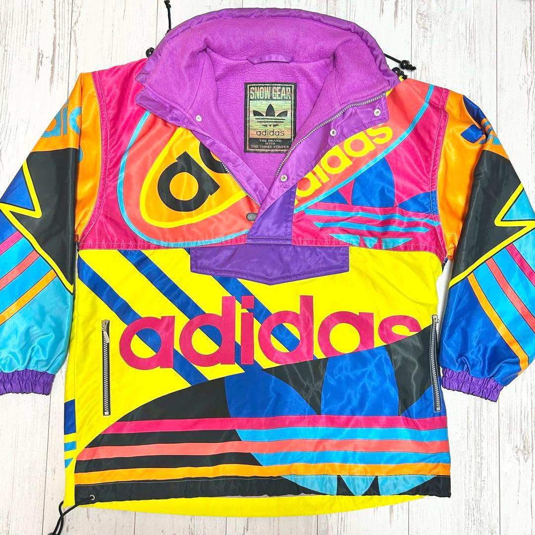 希少 80s デサント製アディダス中綿ジャケット snowgear スキーウェア 希少 80s デサント製アディダス中綿ジャケット snowgear スキーウェア