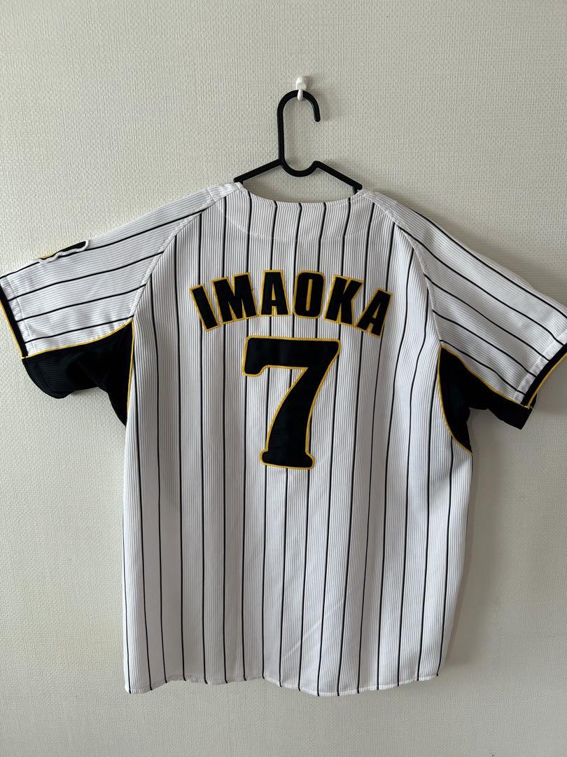 阪神タイガース ユニフォーム 今岡 7 Lサイズ 阪神タイガース「今岡誠」ユニフォーム7 一球 正規品 大人/男性