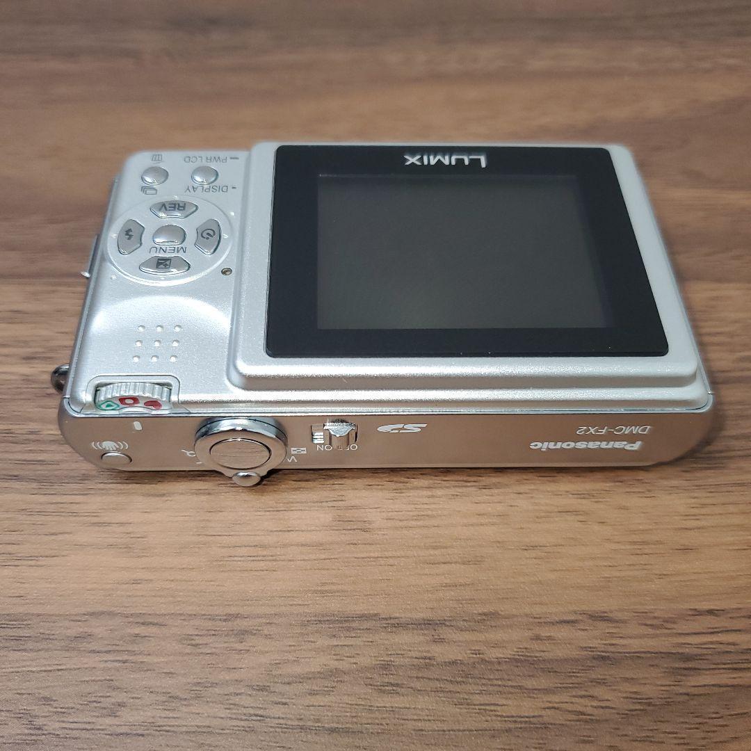 付属品多数✨未使用級✨Panasonic LUMIX DMC-FX2 シルバー