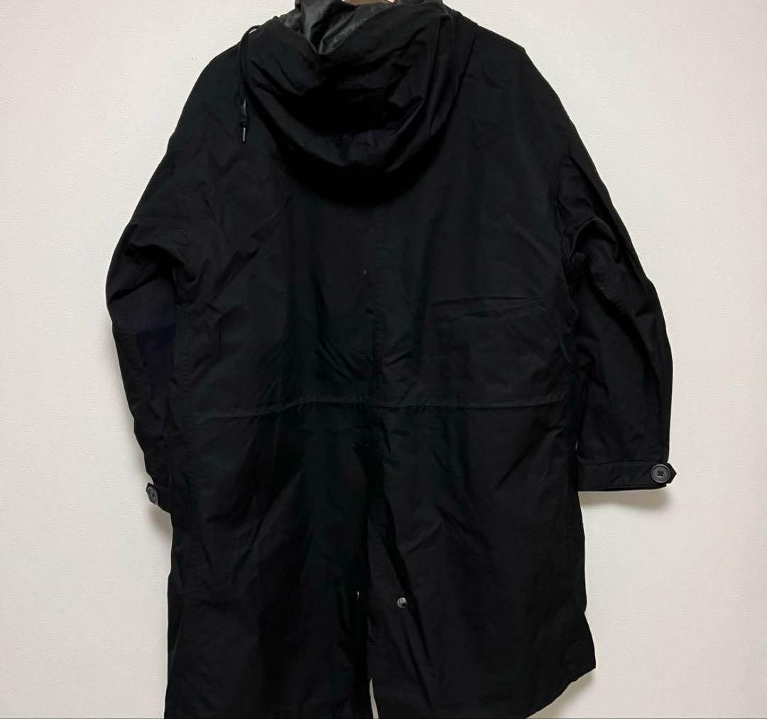 ☆良品☆ UNIQLO U ユニクロ ブロックテックモッズコート オーバーサイズ