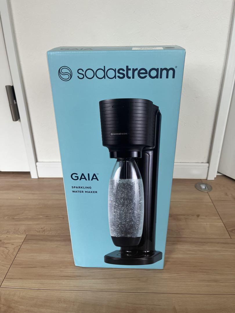 sodastream GAIA ソーダストリーム　炭酸水メーカー 黒
