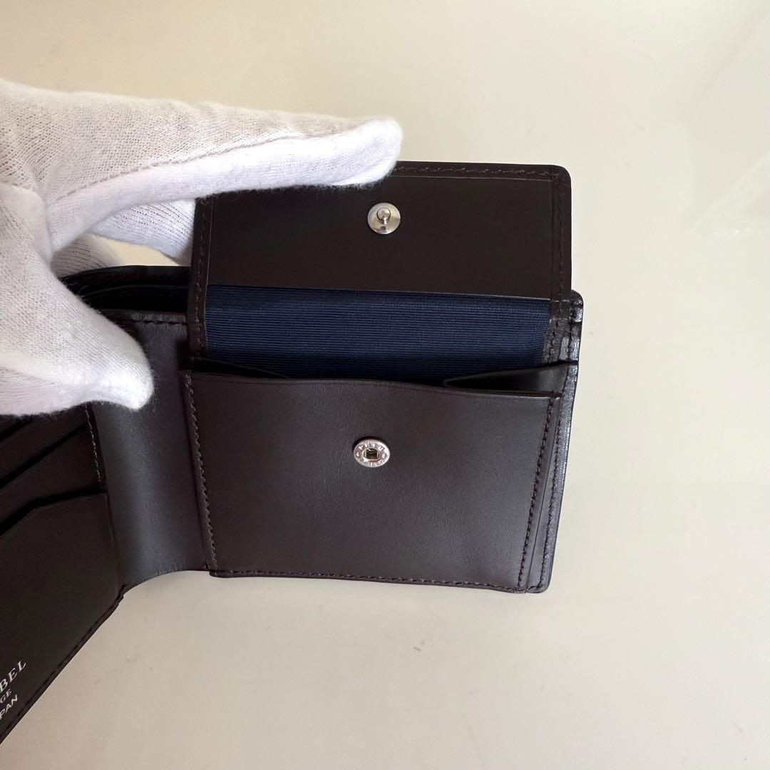 即決 BLACK LABEL CRESTBRIDGE 二つ折り財布 ネイビー BLACK LABEL CRESTBRIDGE 二つ折り財布 ネイビー - メルカリ