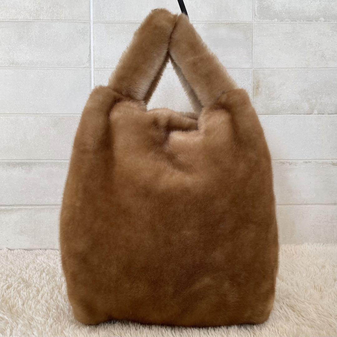 A POINT ETC アーポワン ウテセ SAC LOUIS ファー バッグ
