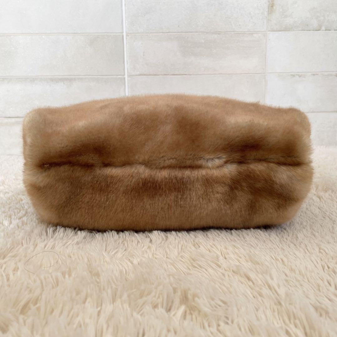 A POINT ETC アーポワン ウテセ SAC LOUIS ファー バッグ