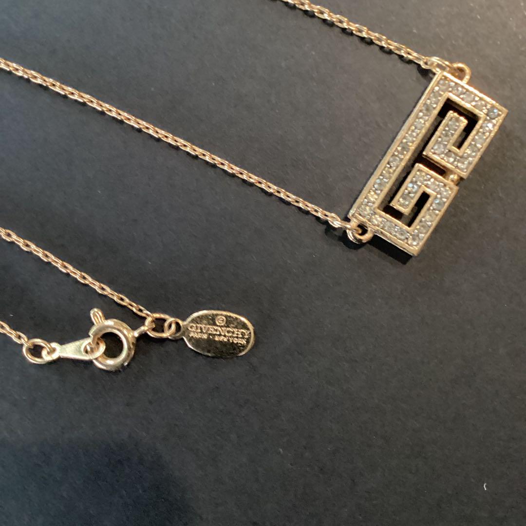 美品 ジバンシー ネックレス ゴールド Gロゴ ヴィンテージ GIVENCHY GIVENCHY（ヴィンテージ ジバンシー） G ロゴ デザイン