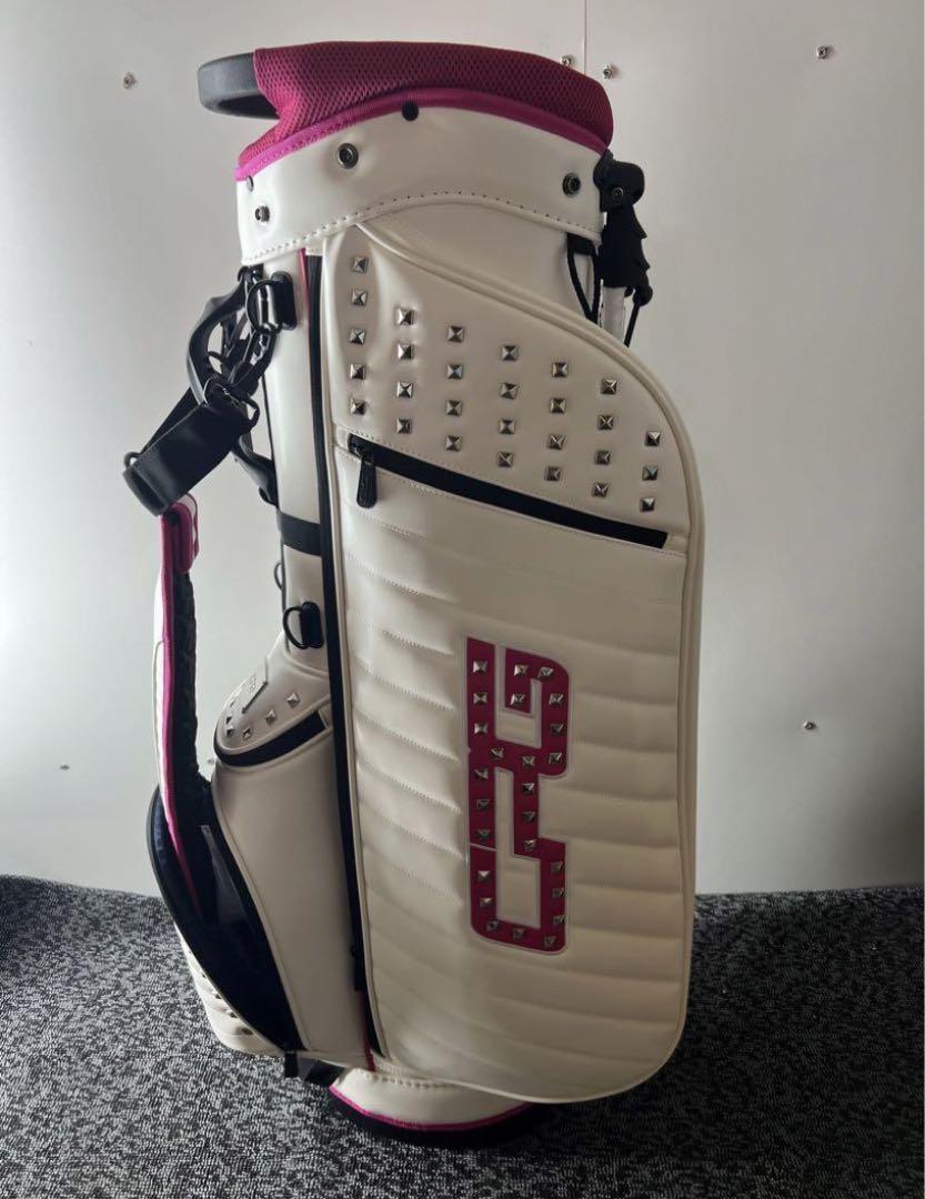 新品未使用 Smooth PU caddy bag(スムースPUキャディバッグ)